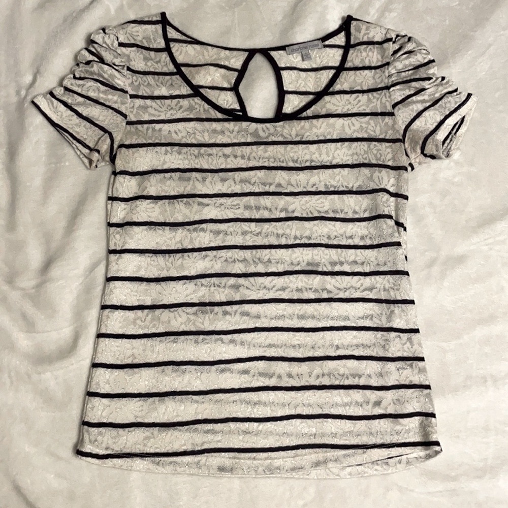 striped t-shirt